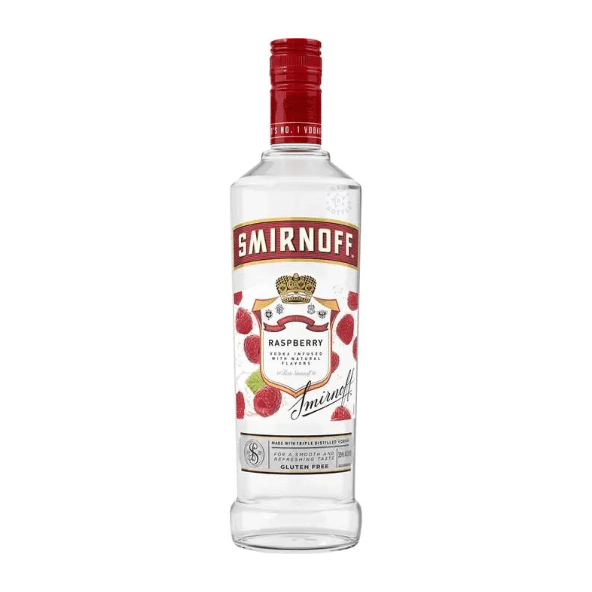 Smirnoff Rasberry Vodka (750 mL) - Keg N Bottle