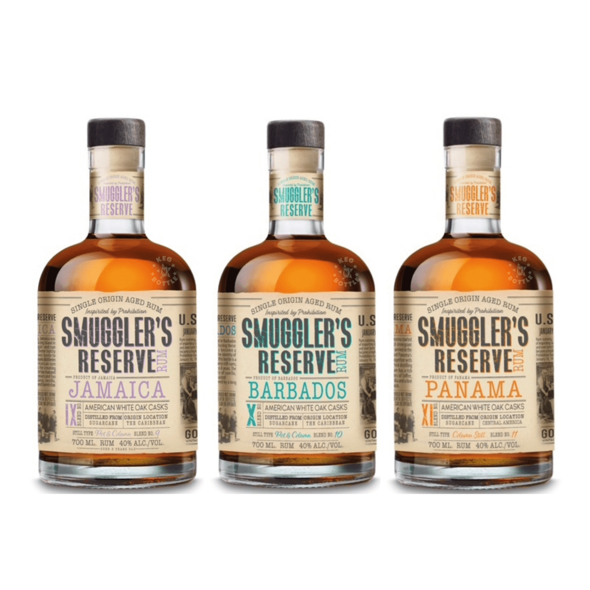 Smuggler’s Reserve Combo Pack (3 x 700 ml) | Keg N Bottle