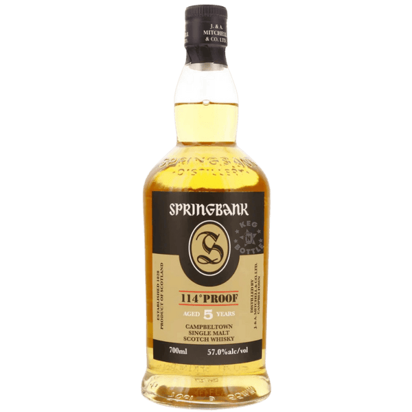 Springbank 5 Year Old 114 Proof Campbeltown Single Malt Scotch