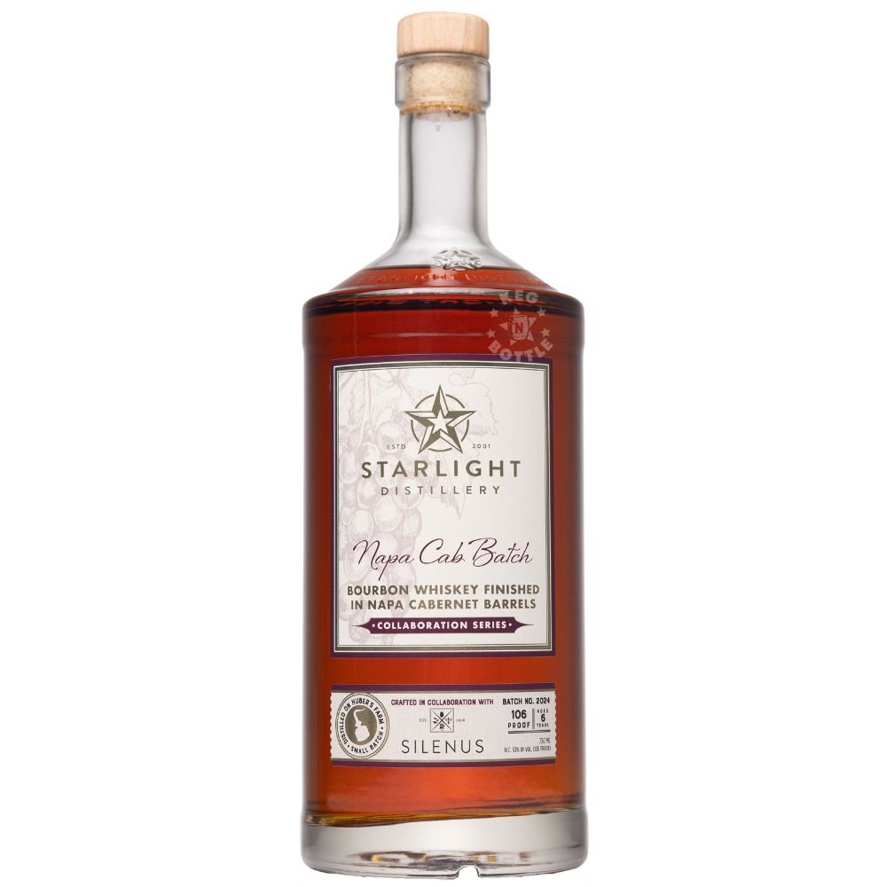 Starlight Distillery Napa Cab Batch bourbon whiskey Cabernet finished bottle 750ml