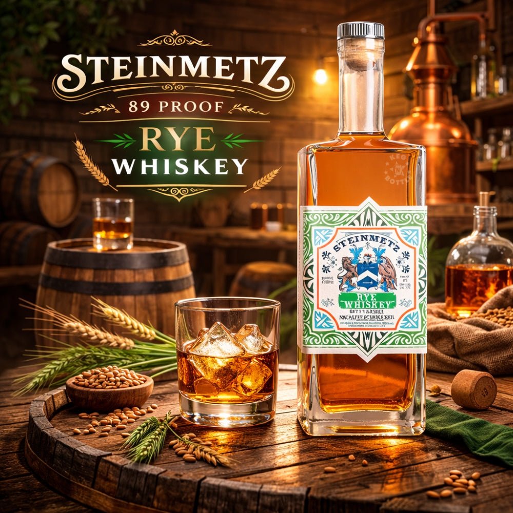 Steinmetz 89 Proof Rye Whiskey (750mL) 2