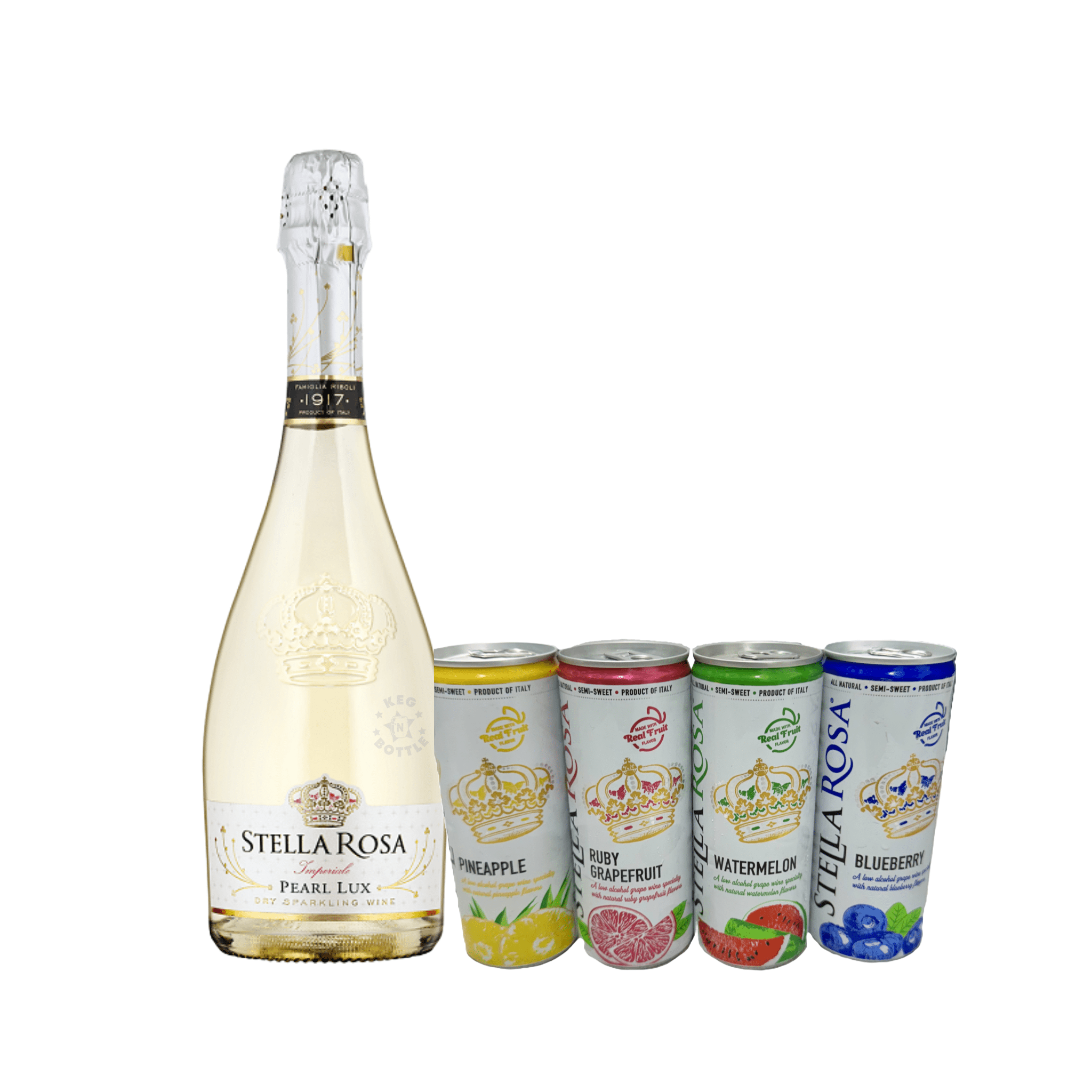 Stella Rosa Pearl Lux & 4 Pack Stella Rosa Tropical Splash Combo Pack - Keg N Bottle