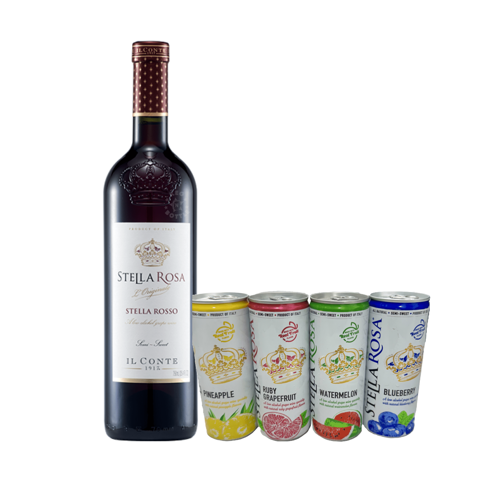 Stella Rosa Rosso & 4 Pack Stella Rosa Tropical Splash Combo Pack - Keg N Bottle