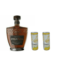 Stella Rosa Smooth Black Berry Flavored Brandy & 2 Pineapple Cans Combo Pack