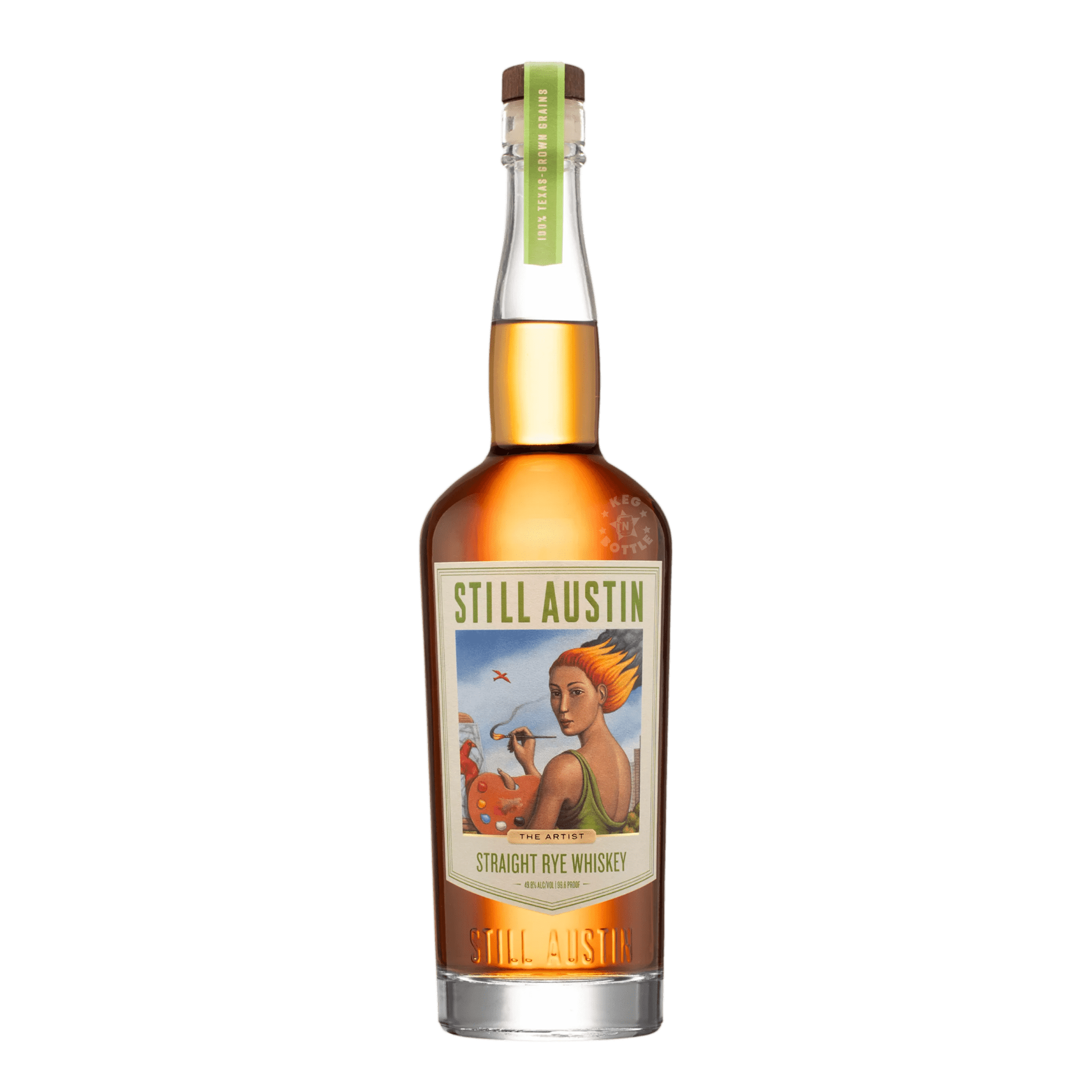 Still Austin The Artist Straight Rye Whiskey (750 ml) - Keg N Bottle