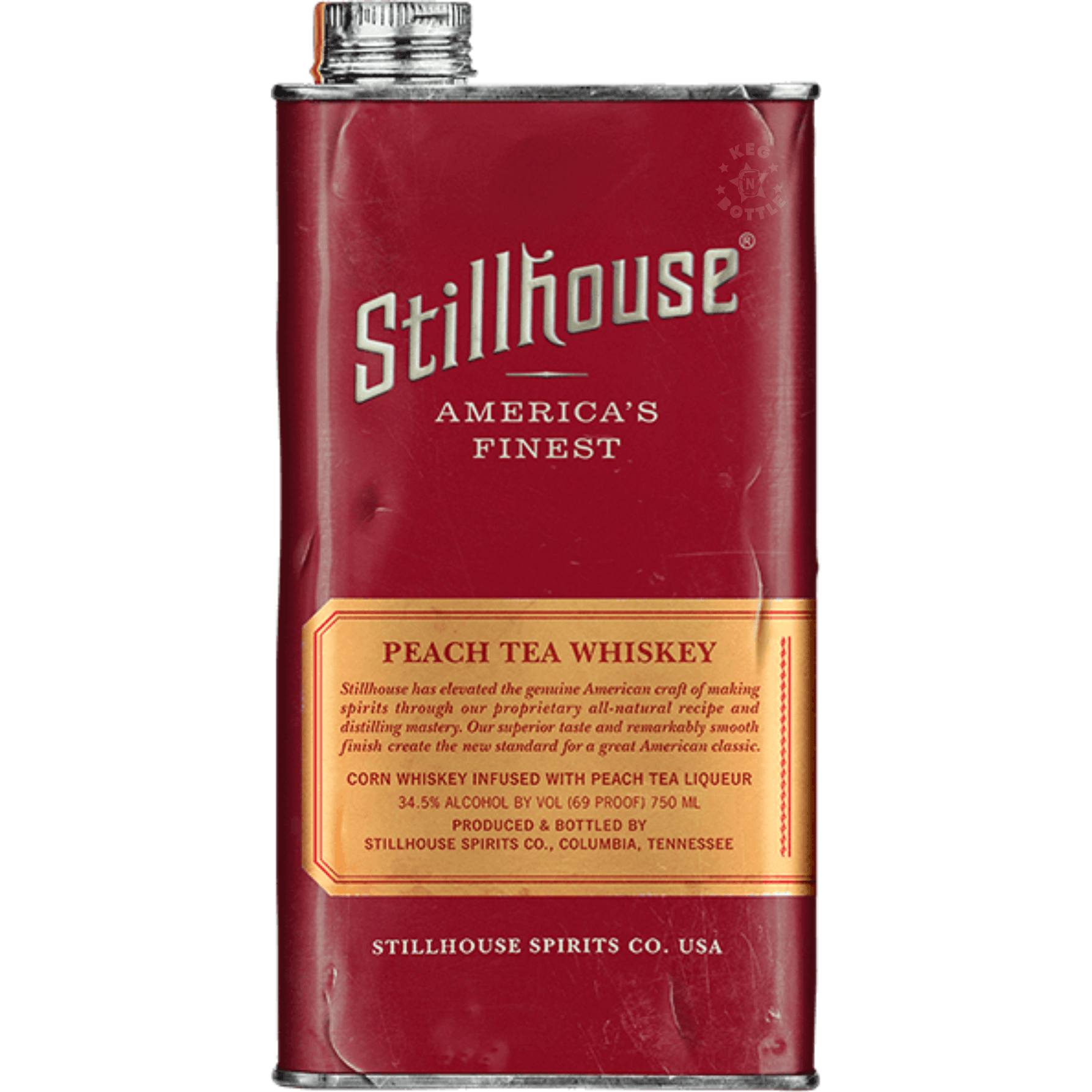 Stillhouse Peach Tea Whiskey (750 ml) | Keg N Bottle