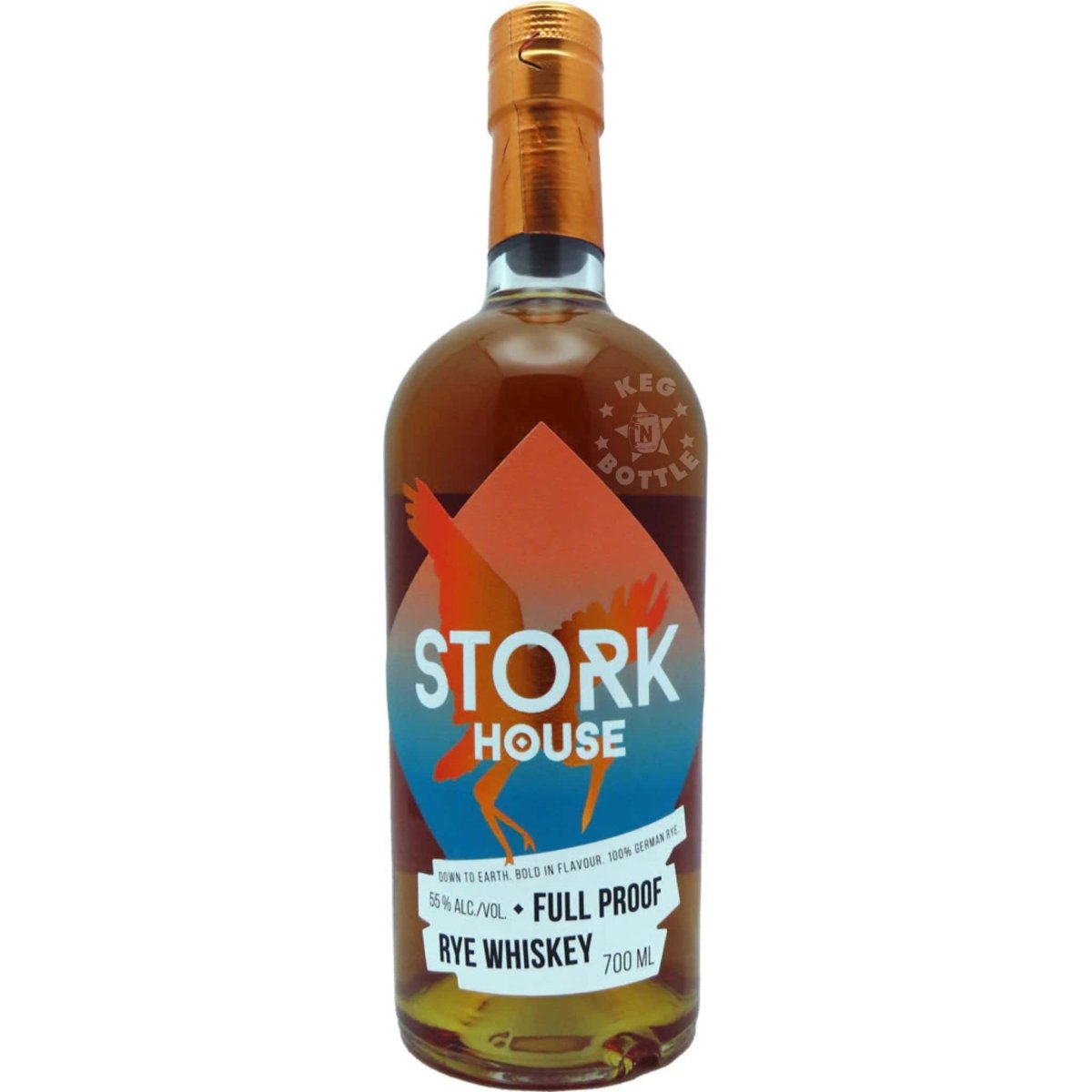 Stork House Straight Rye Whiskey (700 ml) | Keg N Bottle