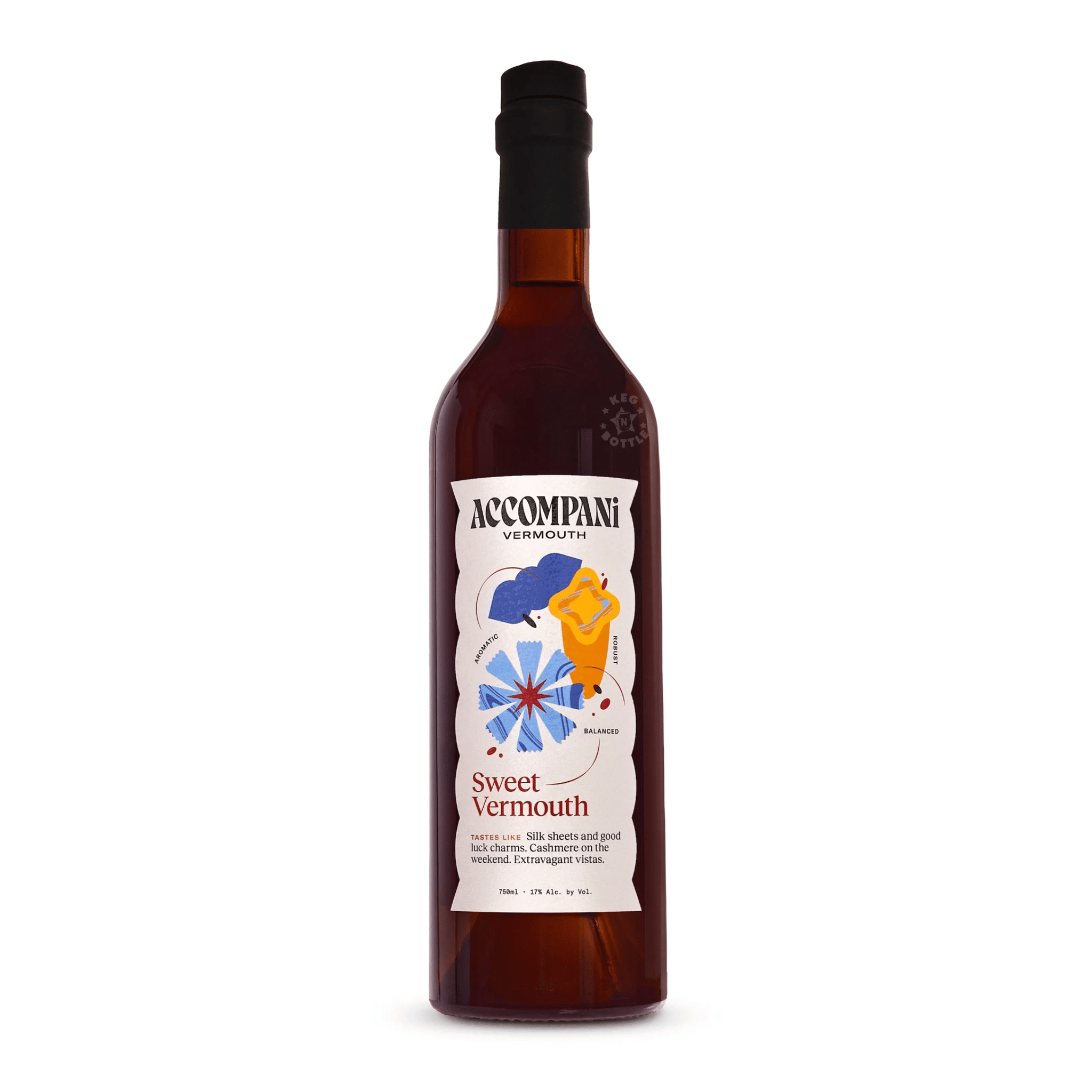 Straightaway Accompani Sweet Vermouth (750 ml) - Keg N Bottle