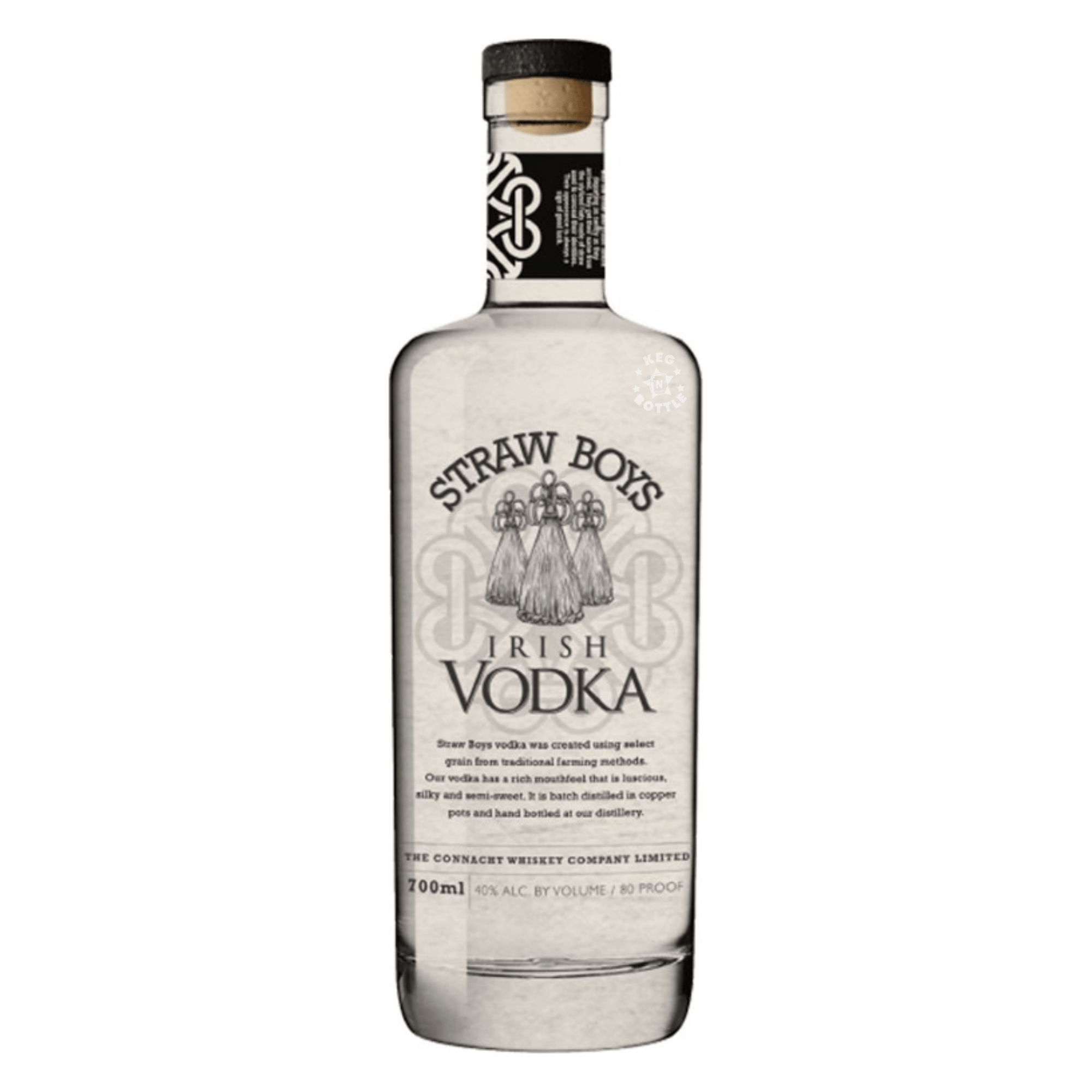 Straw Boys Irish Vodka (750 ml) | Keg N Bottle