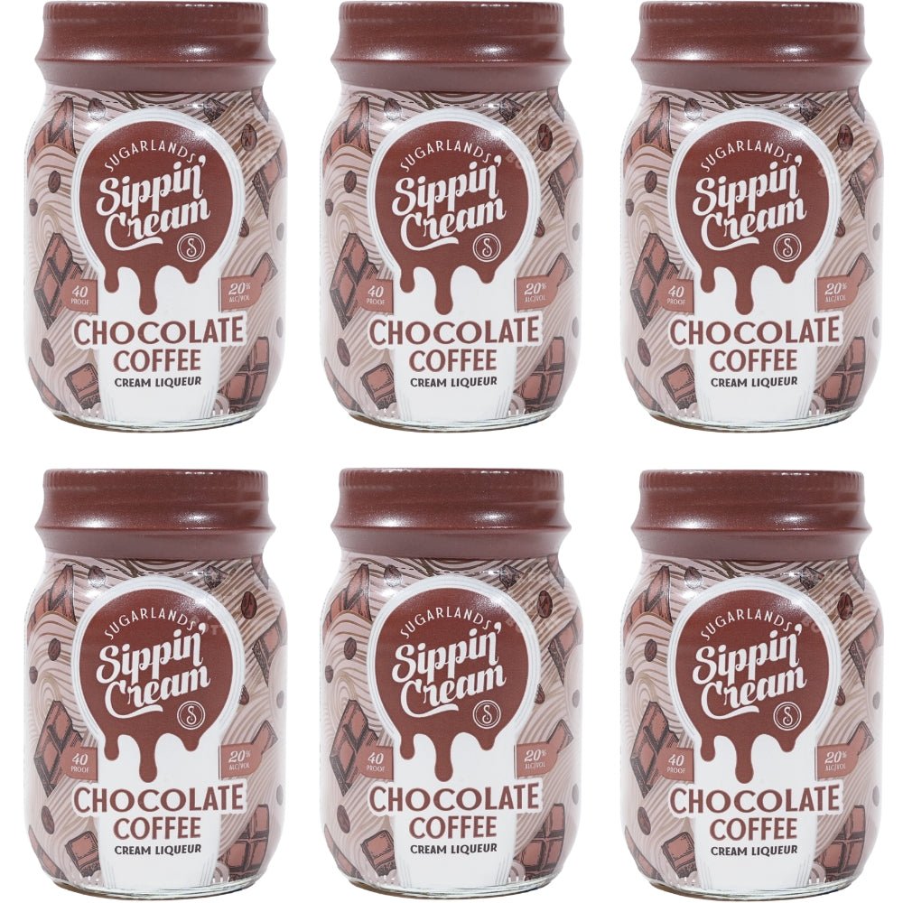 Sugarlands Chocolate Coffee Sippin' Cream (6 x 50 ml) | Keg N Bottle