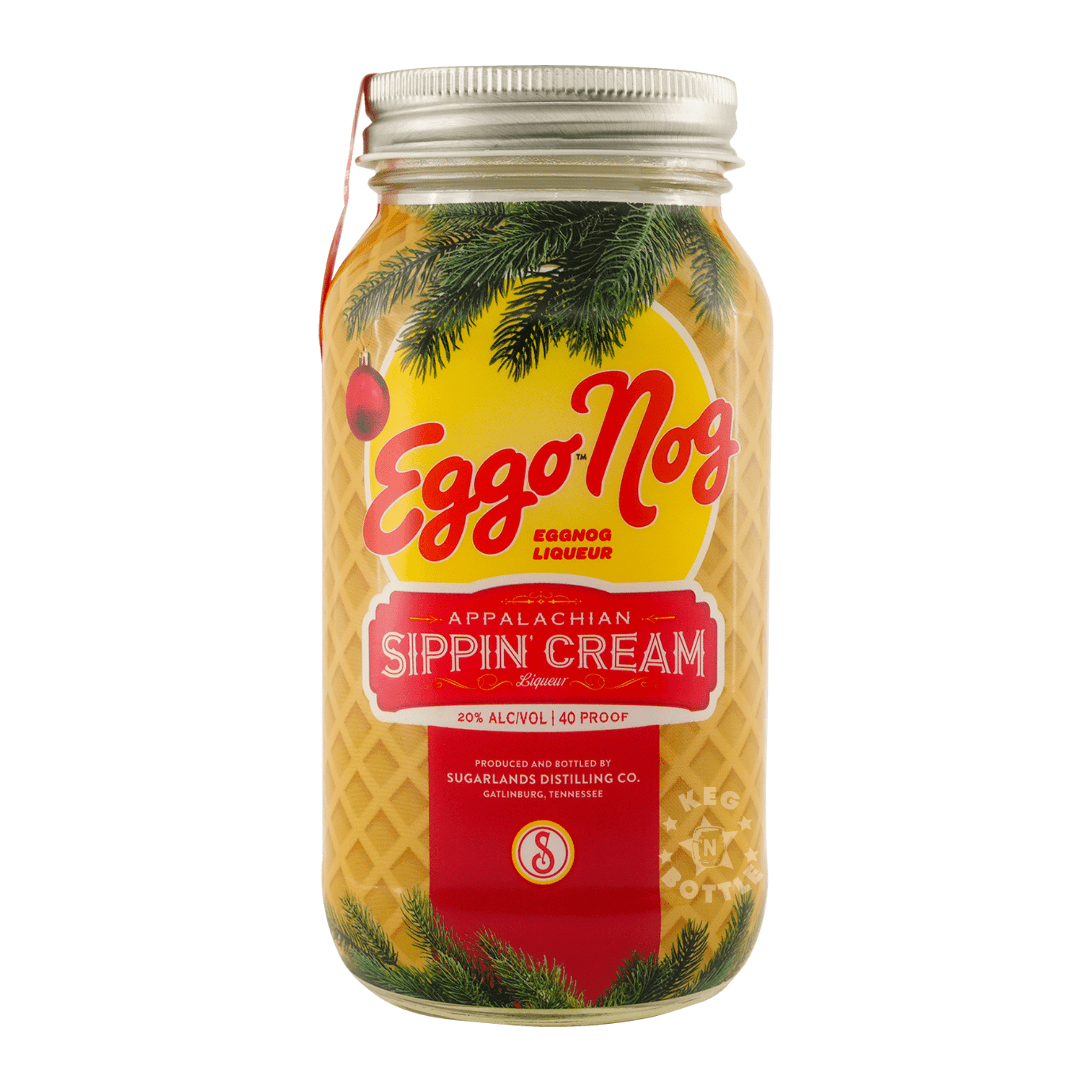 Sugarlands Egg Nog Appalachian Sipping Cream (750 ml) | Keg N Bottle