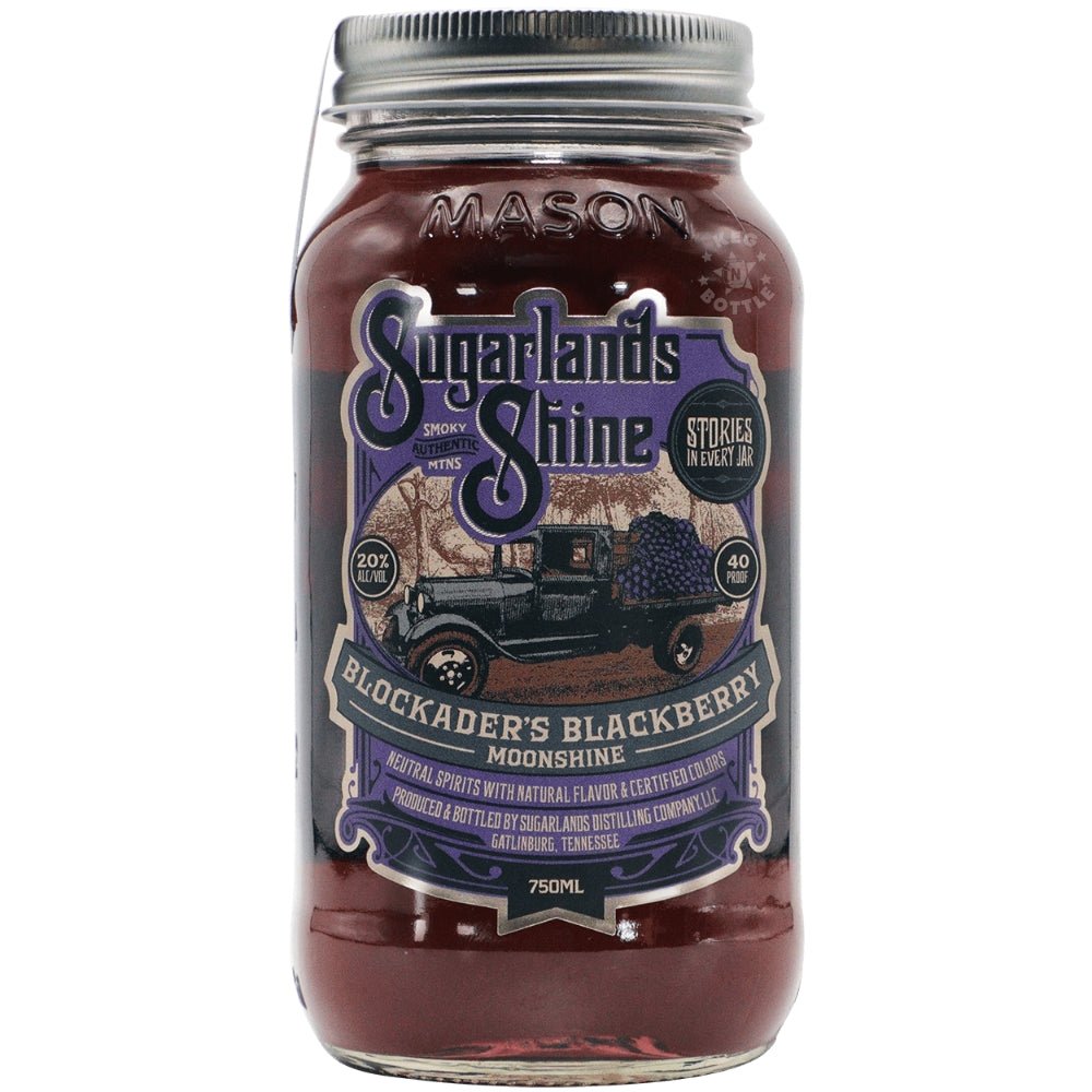 Sugarlands Shine Blockader's Blackberry Moonshine (750 ml) | Keg N Bottle