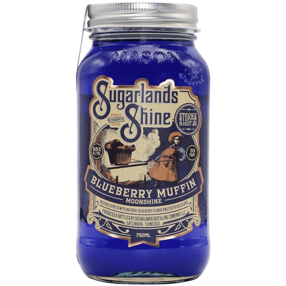 Sugarlands Shine Blueberry Muffin Moonshine (750 ml) | Keg N Bottle