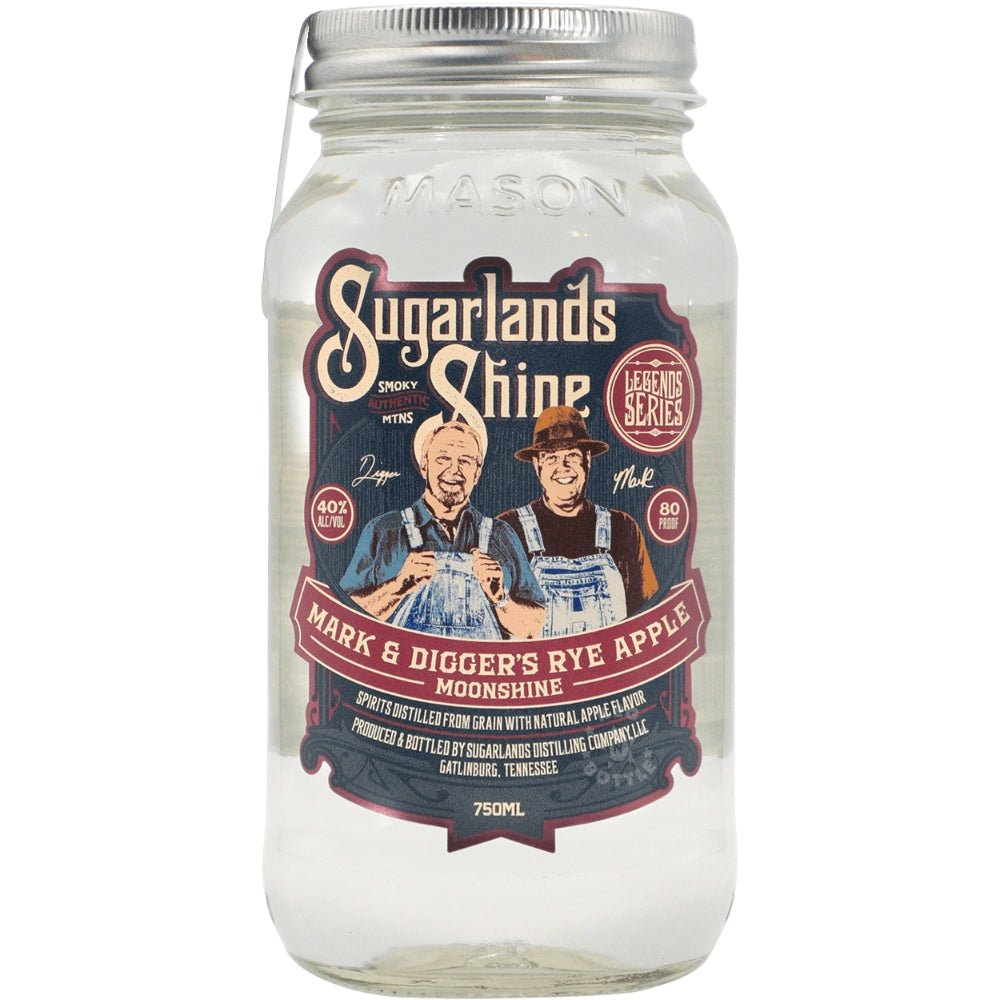 Sugarlands Shine Mark & Digger's Rye Apple (750 ml) | Keg N Bottle