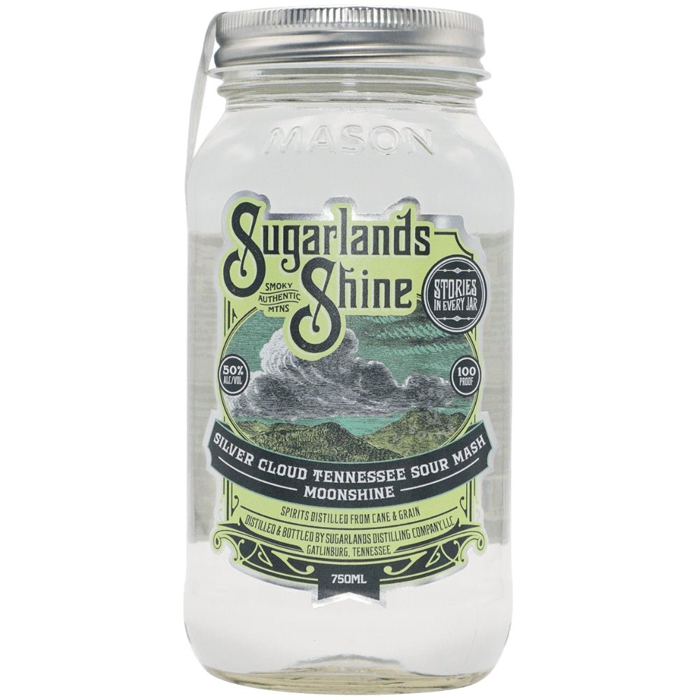 Sugarlands Shine Silver Cloud Sour Mash Moonshine (750 ml) | Keg N Bottle