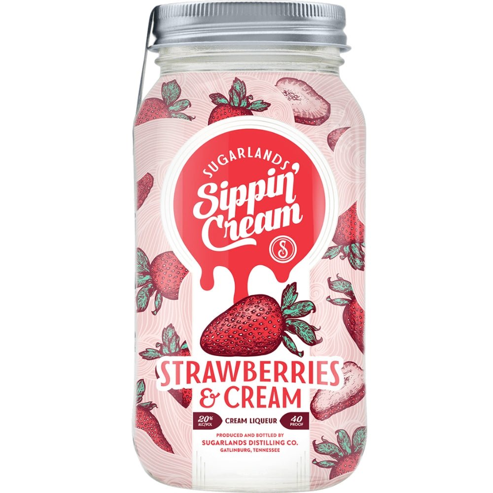 Sugarlands Shine Strawberry Dream Sippin' Cream (750 ml) | Keg N Bottle