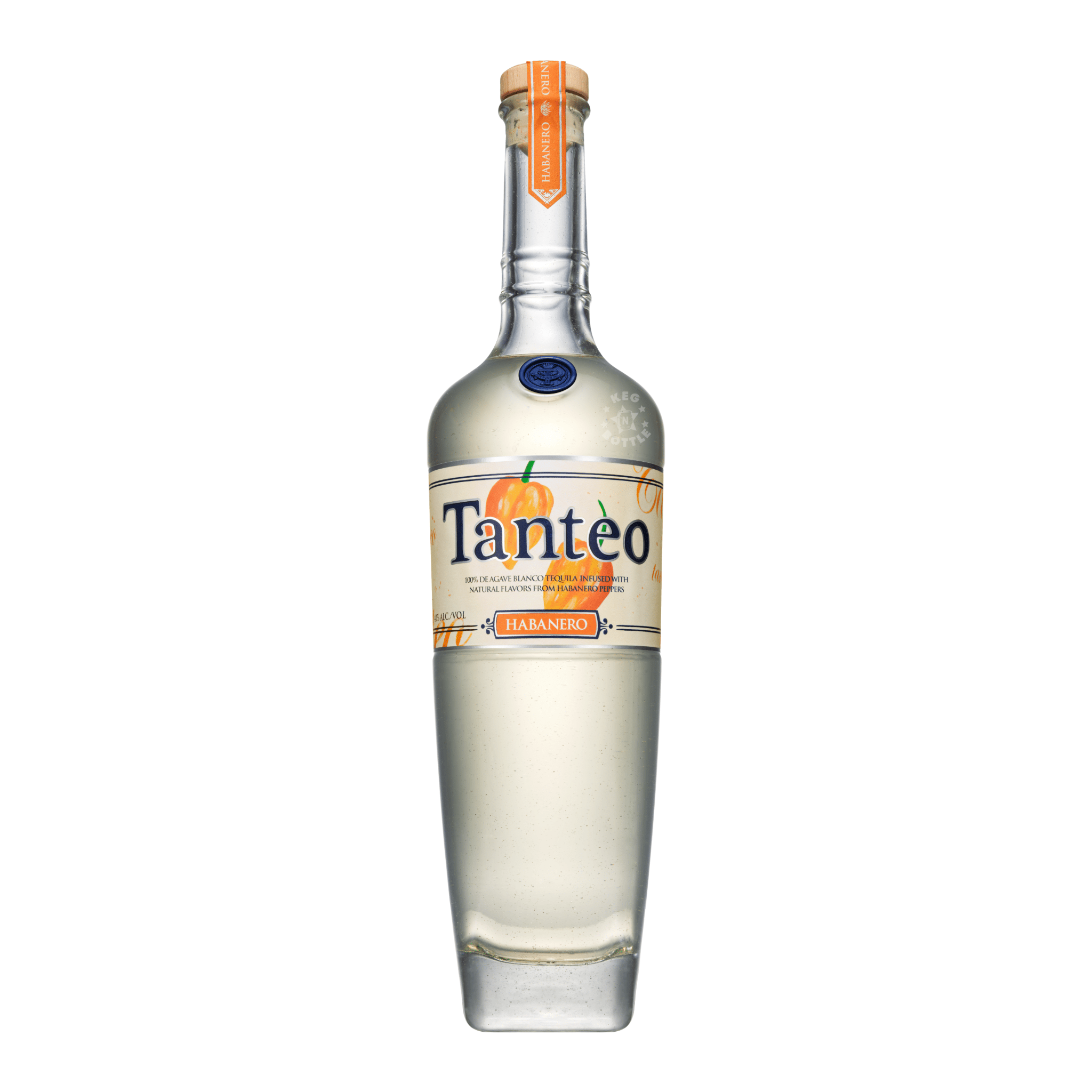 Tanteo Habanero Blanco Tequila (750 ml) | Keg N Bottle