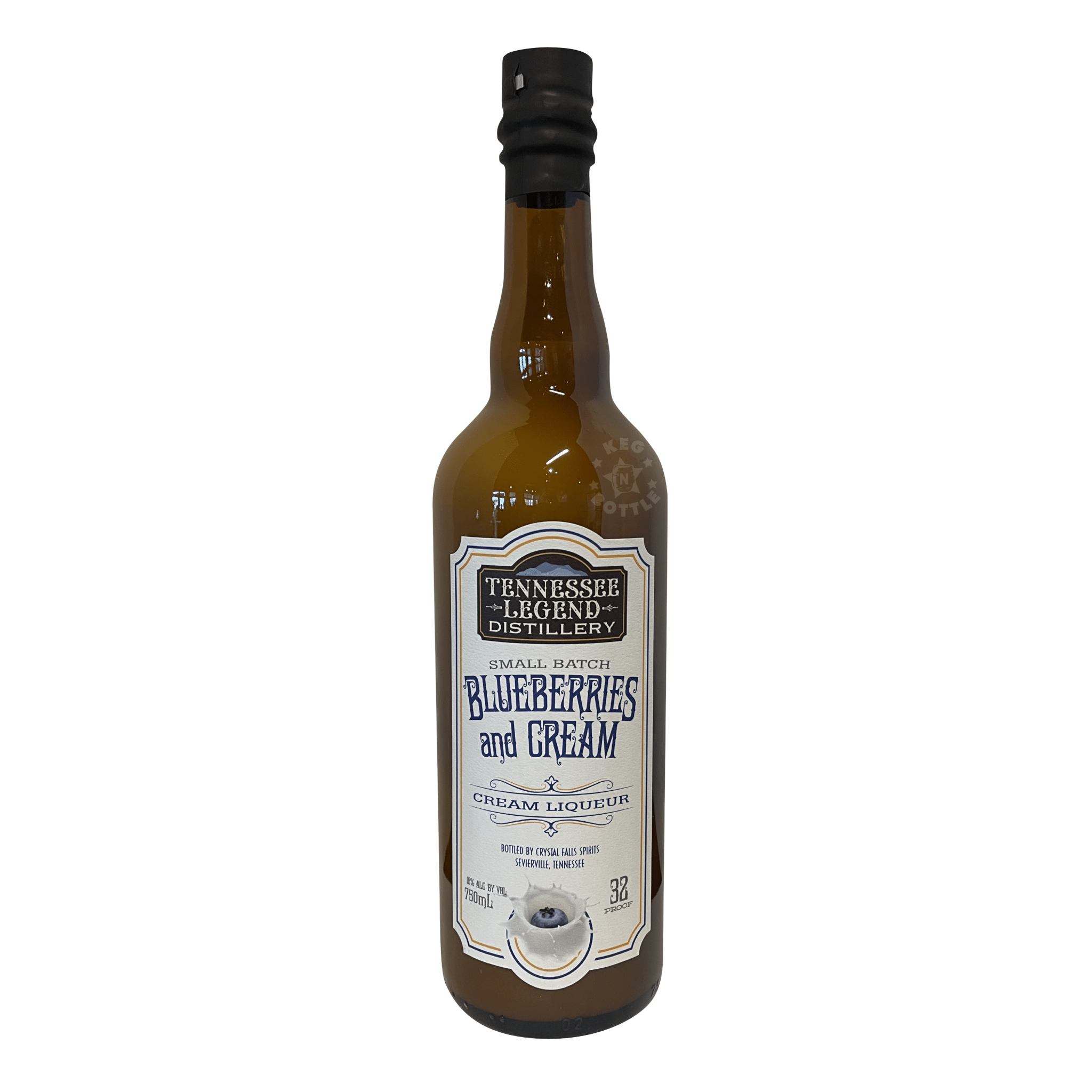 Tennessee Legend Blueberries and Cream Cream Liqueur (750 ml) | Keg N Bottle