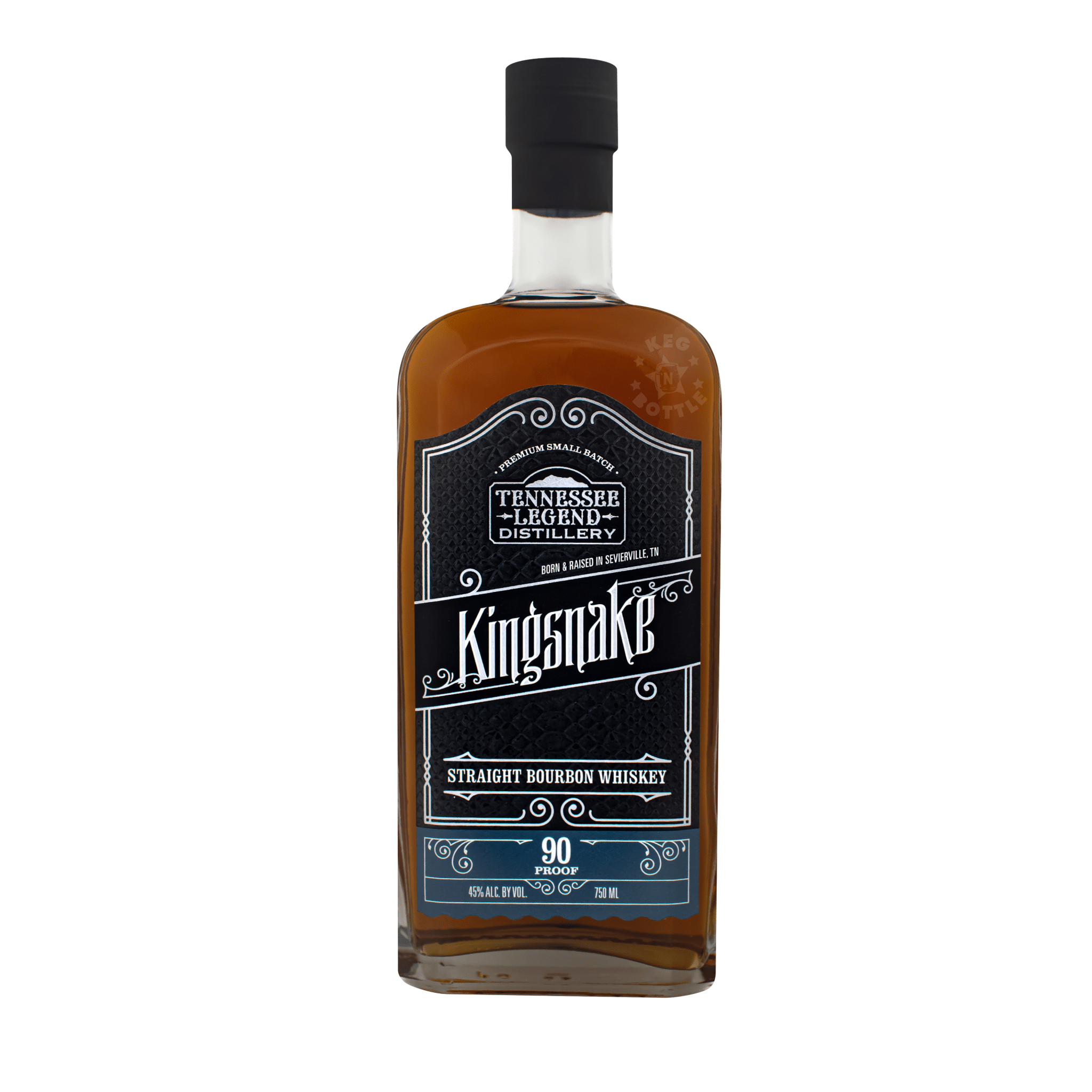 Tennessee Legend Kingsnake Straight Bourbon Whiskey (750 ml) | Keg N Bottle