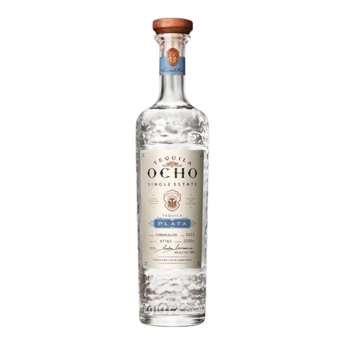 Tequila Ocho Plata Tequila (750 mL) - Keg N Bottle