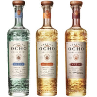 Tequila Ocho Single Estate Trio – Plata, Reposado & Añejo (3 x 750 ml)