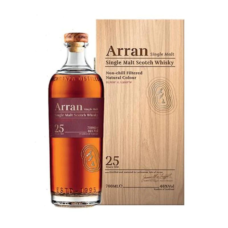 The Arran 25 Year Single Malt Scotch Whisky (750 ml) | Keg N Bottle