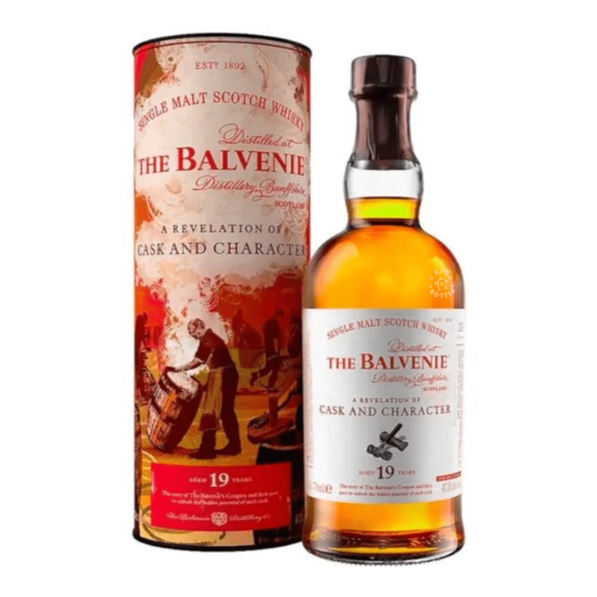 The Balvenie A Revelation fo Cask & Character 19 Year Single Malt (750 ml) | Keg N Bottle