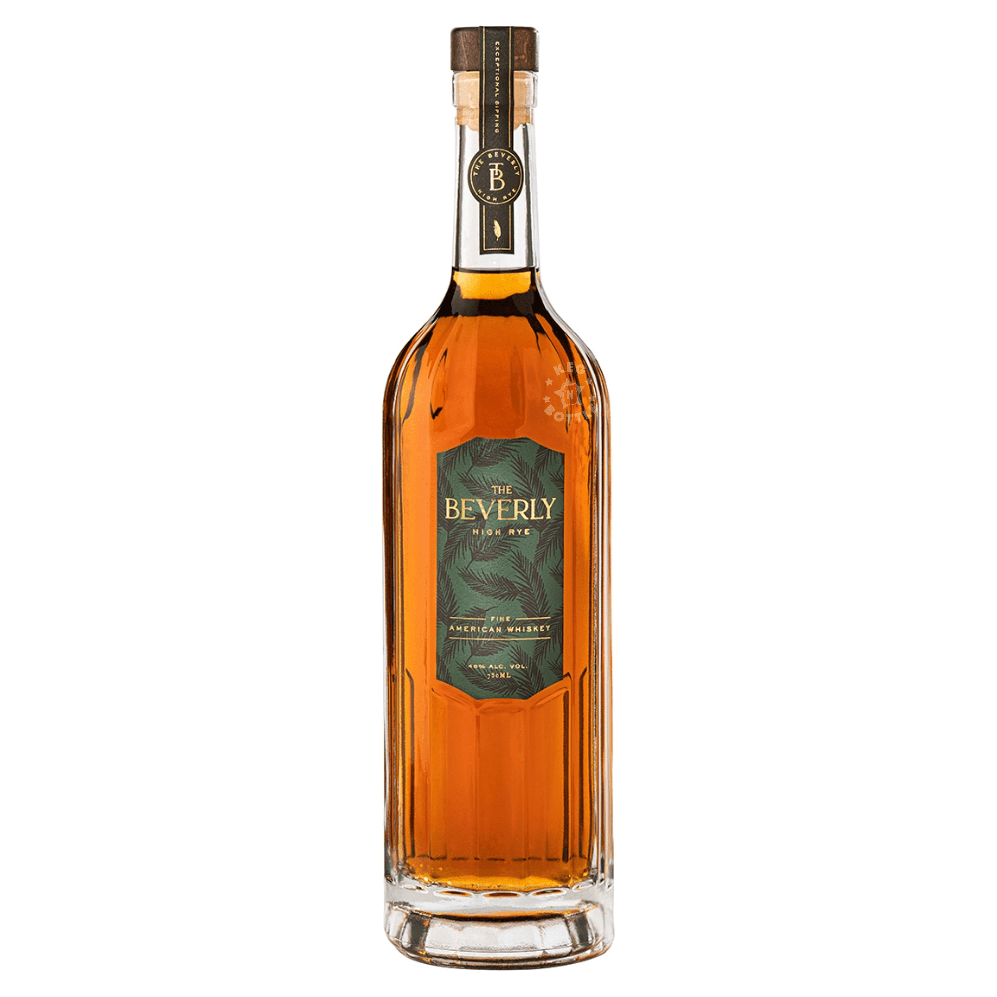 The Beverly High Rye American Whiskey (750 ml) | Keg N Bottle