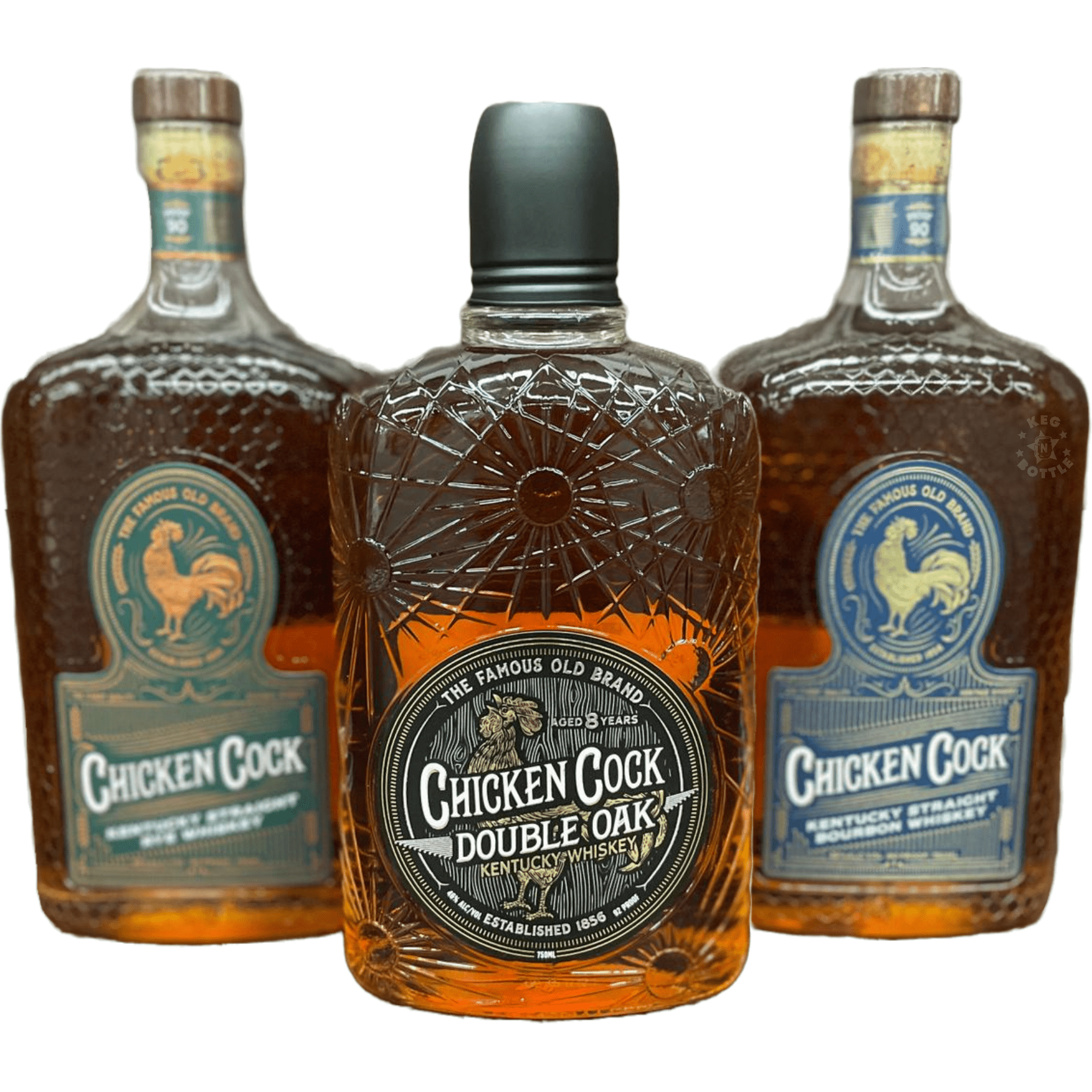 The Chickens Bourbon Combo Pack (3 x 750 ml) | Keg N Bottle