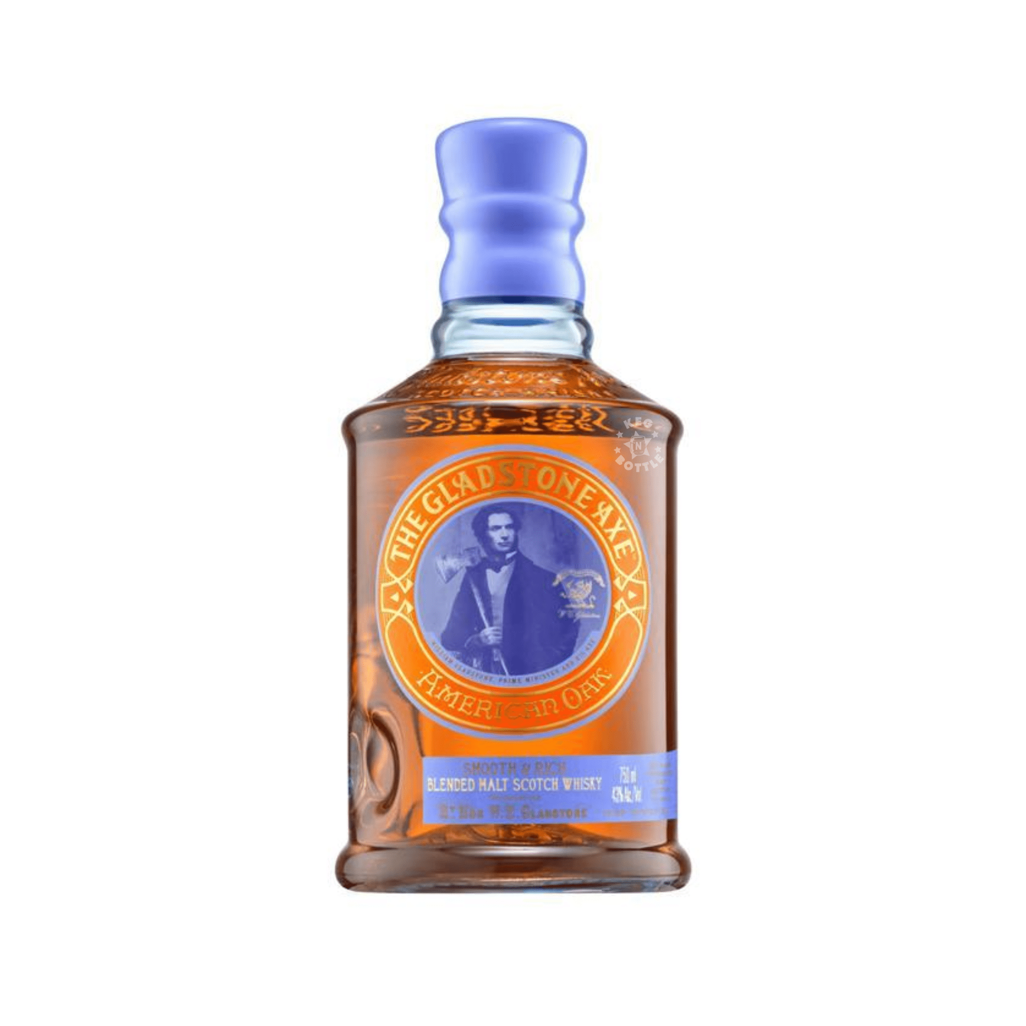 The Gladstone Axe American Oak Smooth and Rich Blended Scotch (750 ml) - Keg N Bottle