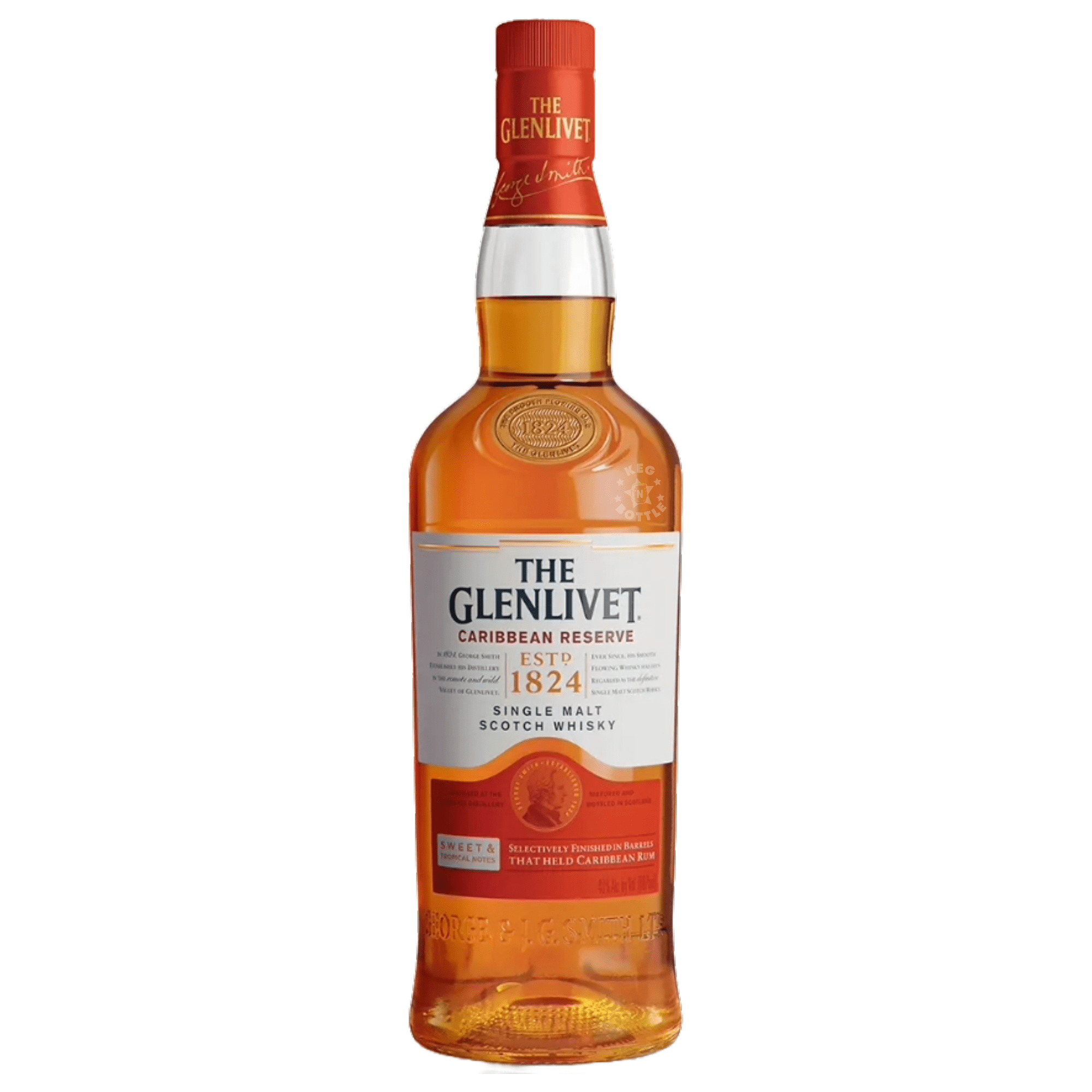 The Glenlivet Caribbean Reserve Single Malt Scotch (750 ml) | Keg N Bottle