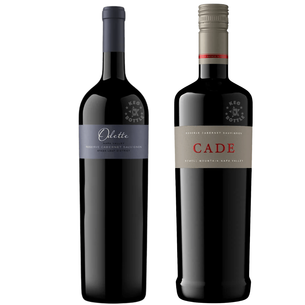 The Governor’s Napa Reserve Set Odette and Cade Cabernet Sauvignon reserve wine bundle 2 bottles