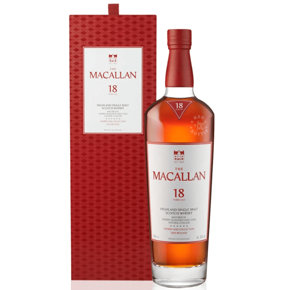 The Macallan 18 Year Sherry Oak Single Malt Scotch Whisky (750 ml)