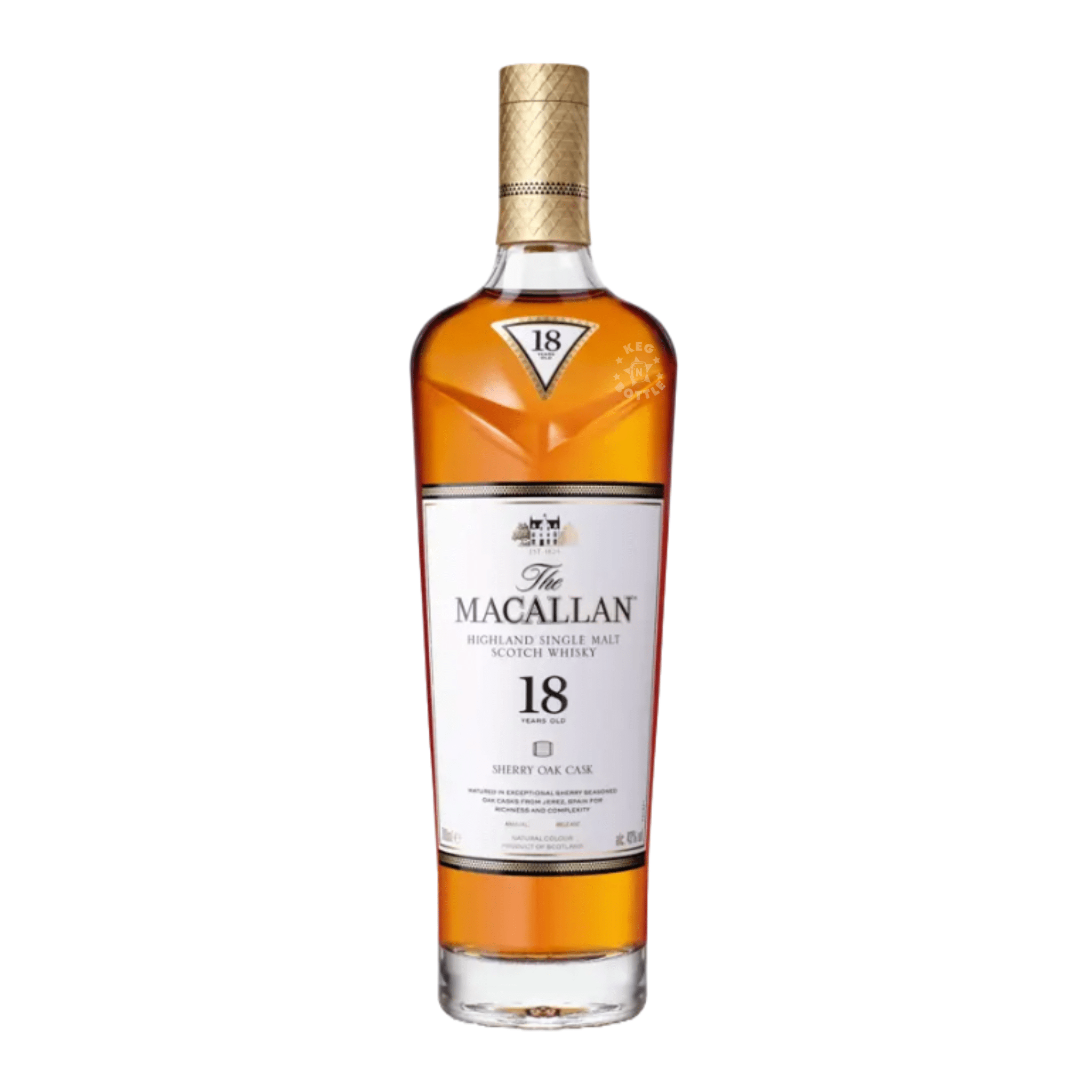 ウイスキー The Macallan 18 Year Old Sherry Oak Macallan 18 Year Old - Sherry Oak - 2023 Release - Whisky