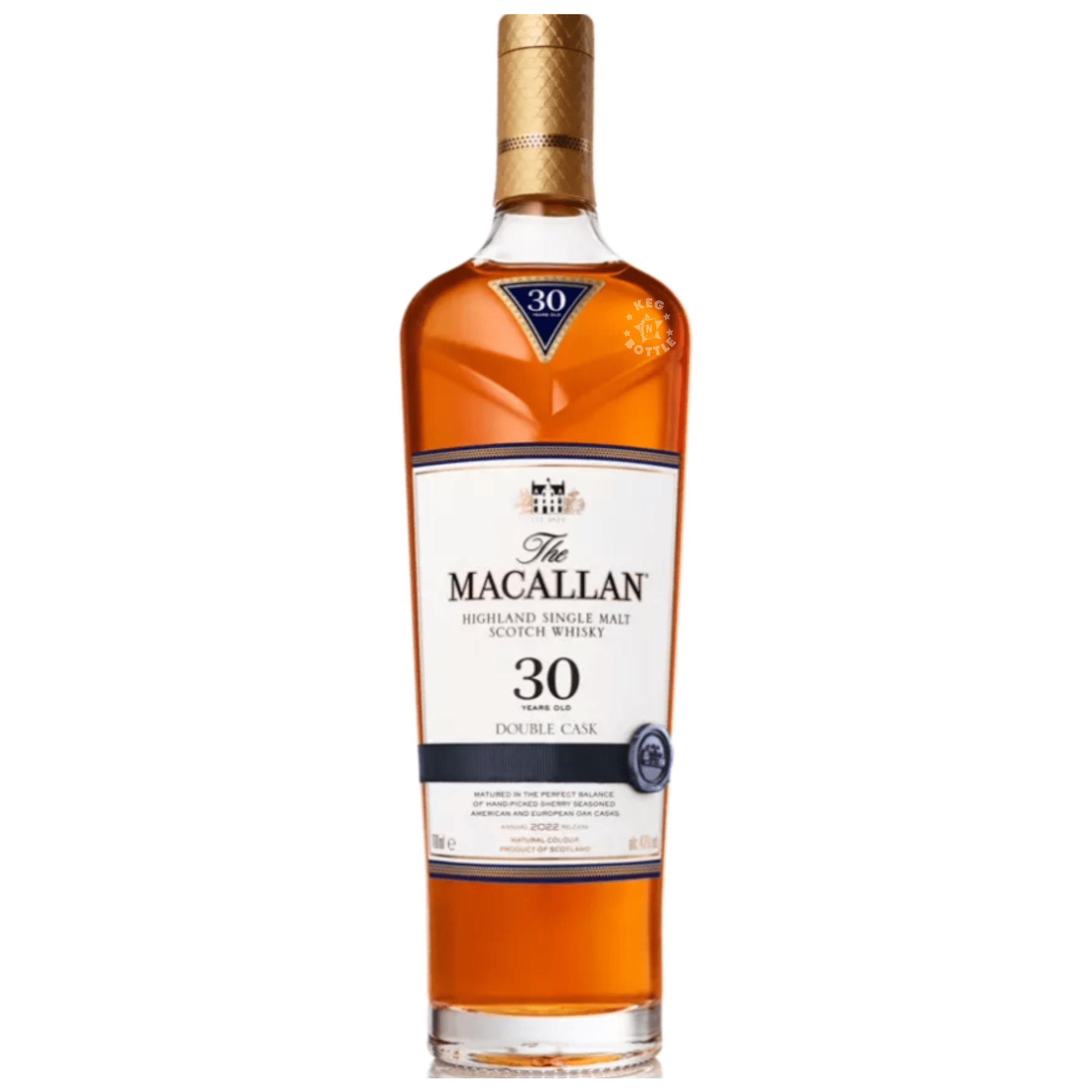 The Macallan Double Cask 30 Year Single Malt (750 ml) | Keg N Bottle