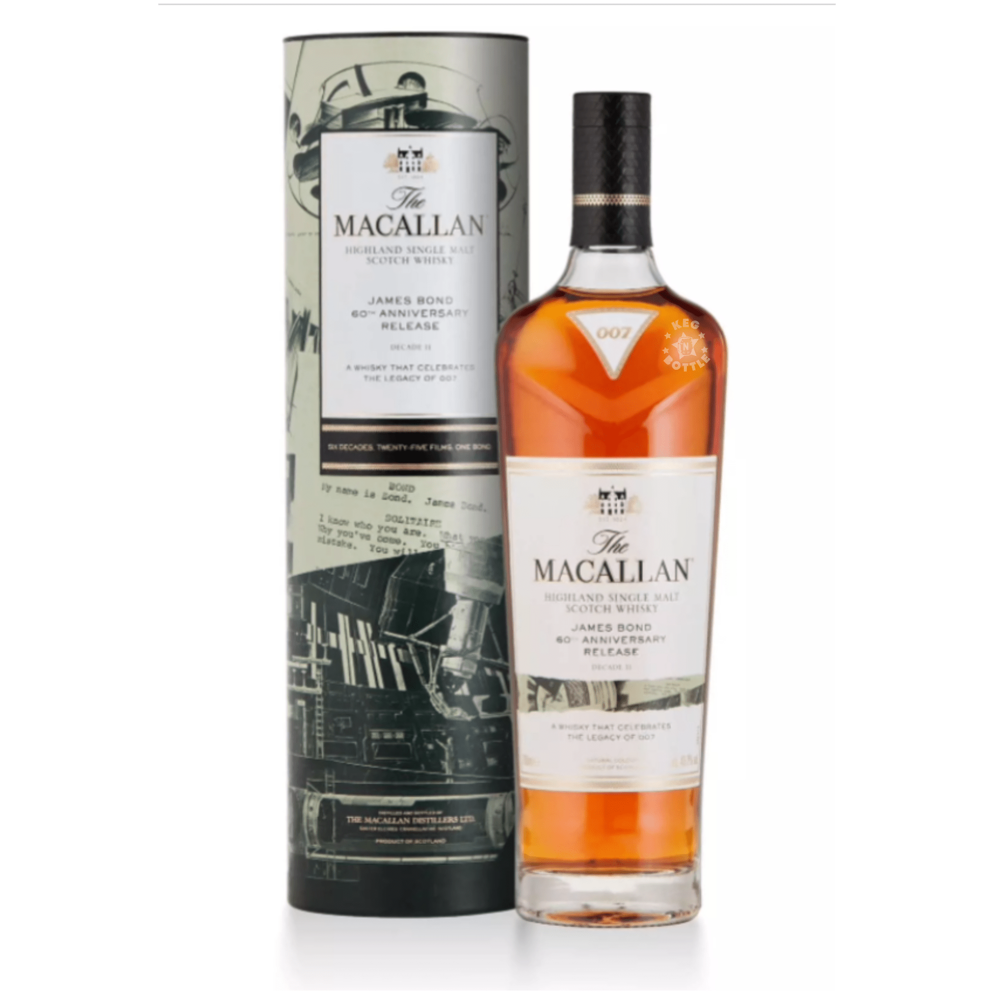 The Macallan James Bond 60th Anniversary Decade II (700 ml) | Keg N Bottle