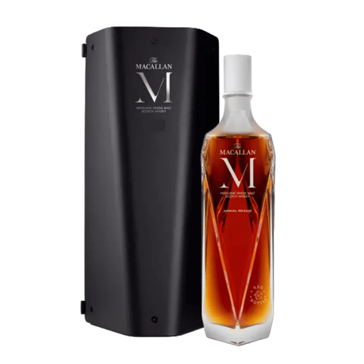The Macallan M Decanter Single Malt Scotch Whiskey (750 ml) | Keg N Bottle