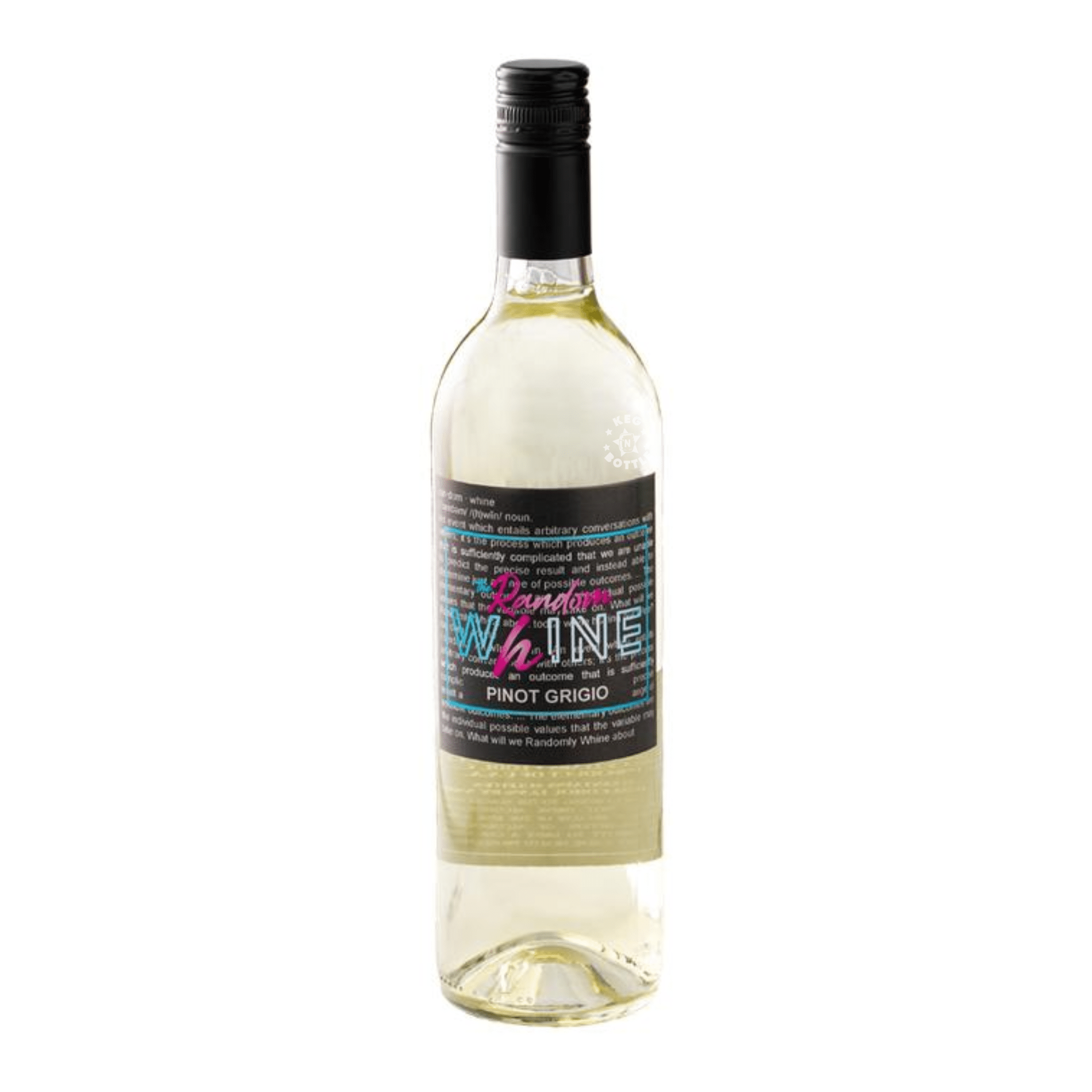 The Random Whine Pinot Grigio (750 ml) - Keg N Bottle