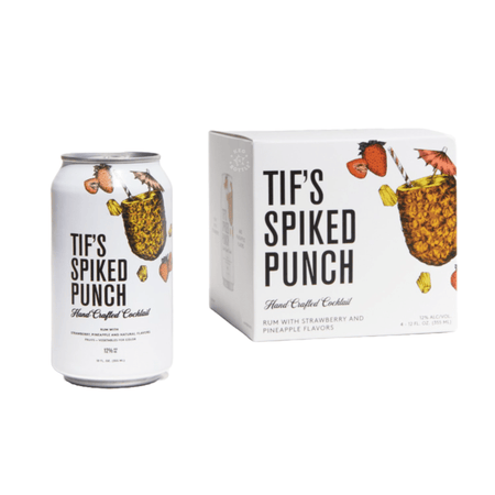 Tif's Spiked Punch (4 Pack) | Keg N Bottle