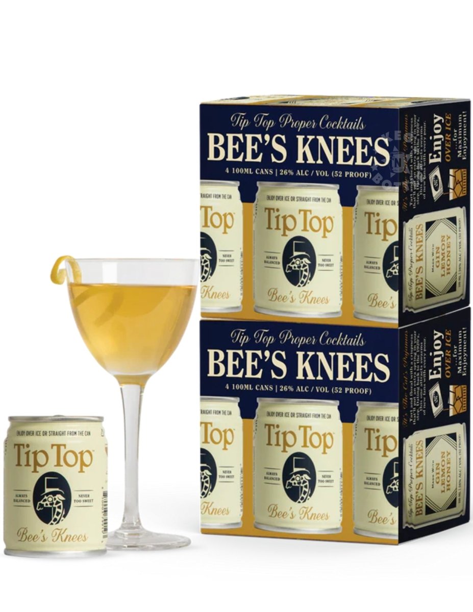 Tip Top Bee’s Knees gin cocktail 4 pack