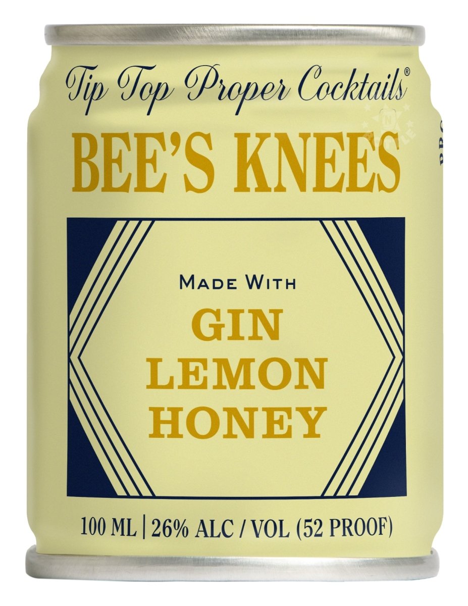Tip Top Bee's Knees Gin Cocktail - 12 Pack (100 ml) | Keg N Bottle