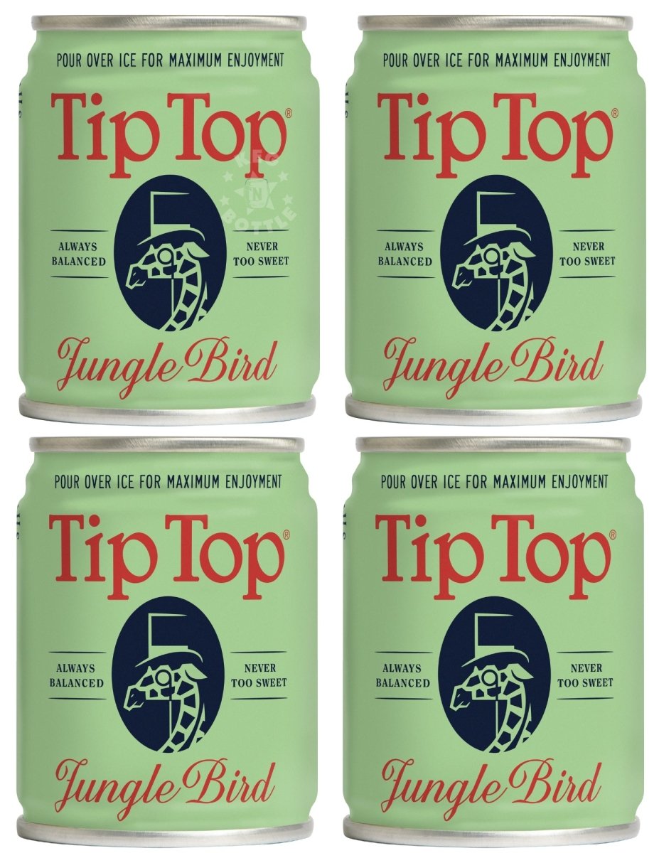 Tip Top Jungle Bird Rum Cocktail - 4 Pack (100 ml) | Keg N Bottle