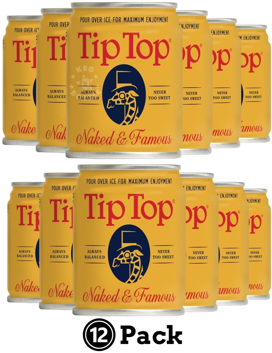 Tip Top Naked & Famous Mezcal Cocktail - 12 Pack (100 ml) | Keg N Bottle