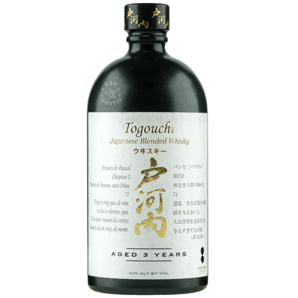 Togouchi 3 Year Japanese Blended Whisky (750 ml) | Keg N Bottle