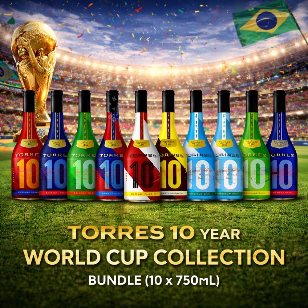 Torres 10 Year World Cup Collection – Bundle (10 x 750ml) | Keg N Bottle