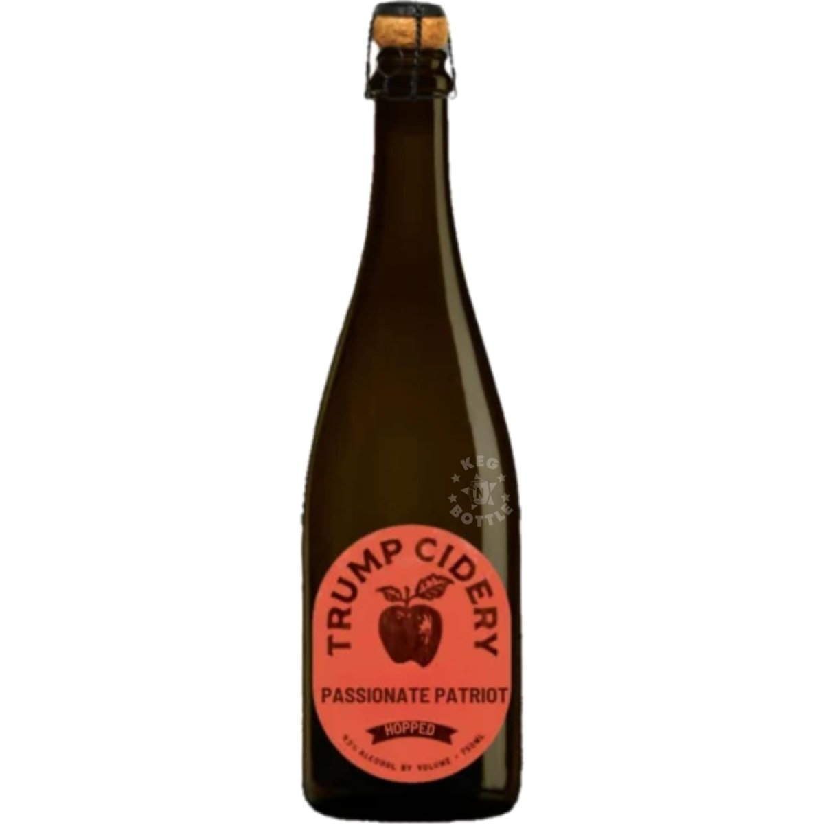 Trump Cidery Passionate Patriot Hopped Sparkling Hard Cider 750 ml.