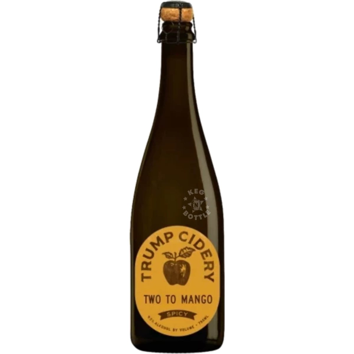 Trump Cidery Two to Mango Spicy Sparkling Hard Cider 750 ml.
