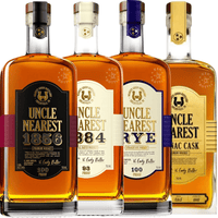 Uncle Nearest Premium Whiskey 4-Bottle Collection – (4 x 750 ml)