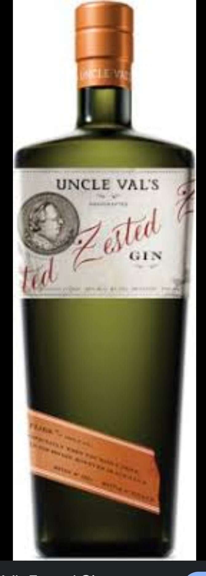 Uncle Vals Zested Gin (750 ml) - Keg N Bottle