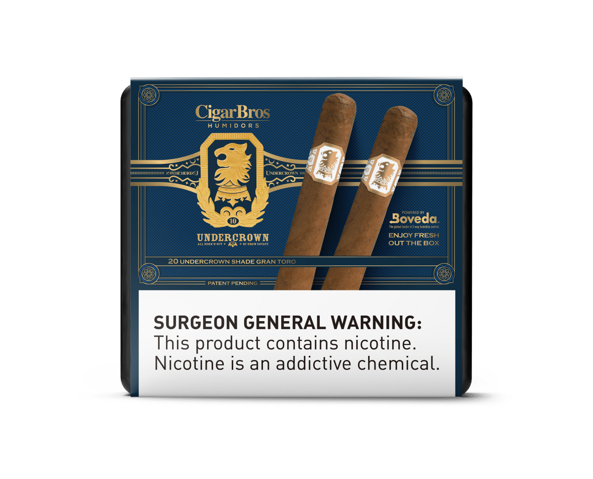 Undercrown Premium Cigars Set + Personal Humidor by CigarBros | Keg N Bottle